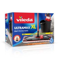 Vileda Ultramax Box Mit Eimer und Stock wischen 179618