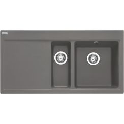 Franke Mythos Granitspüle 100x51.5 cm grau/graphit/onyx 114.0743.114