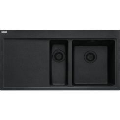 Franke Mythos Granitspüle 100x51.5 cm grau/graphit/onyx 114.0743.116