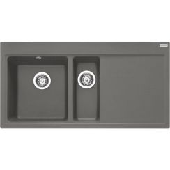 Franke Mythos Granitspüle 100x51.5 cm grau/graphit/onyx 114.0743.117