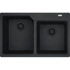 Franke Urban Granitspüle 78x50 cm grau/graphit/onyx 114.0741.212