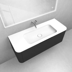 Set Badschrank Oltens Hamnes 60025300, Waschbecken Oltens Hamnes 40215900