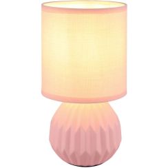 Globo Lighting Sylas Tischlampe 1x40 W rosa 21730P
