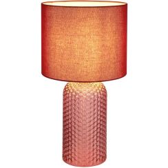 Globo Lighting Sofia Tischlampe 1x60 W rot 21735R