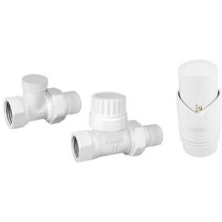Ferro Thermostat-Set weiß ZTM30WH