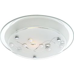 Globo Lighting Ballerina Decke 1x60 W weiß 48090