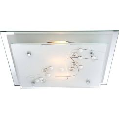 Globo Lighting Ballerina Decke 2x60 W weiß 48092-2