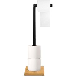 Rea Toilettenpapierständer schwarz REA-50003