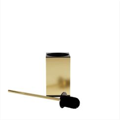 Rea Til Toilettenbürstengarnitur zum Aufstellen gold REA-88098