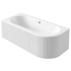 Rea Orion Eckbadewanne 169.5x75 cm weiß REA-W0073
