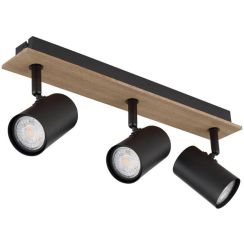 Globo Lighting Linca Deckenlampe 3x25 W schwarz 57905-3