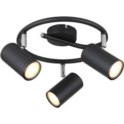 Globo Lighting Allvi Deckenlampe 3x25 W schwarz 57914-3