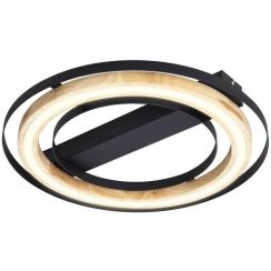 Globo Lighting Rilas Decke 1x21 W schwarz 62374608X