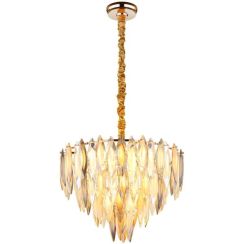 Globo Lighting Elinor Pendelleuchte x40 W gold 64136H