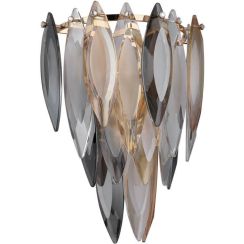 Globo Lighting Elinor Wandleuchte 3x40 W gold 64136W
