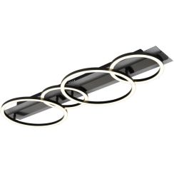 Globo Lighting Norberto Deckenlampe 1x55 W schwarz 67382-55
