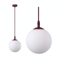 Emibig Cosmo Pendelleuchte 1x10 W burgund 1789/1