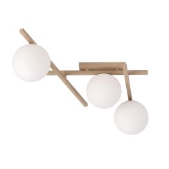 Emibig Smart Deckenlampe 3x10 W weiß-beige 1793/3