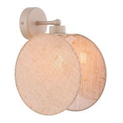 Emibig Motif Wandleuchte 1x10 W beige 1811/K1