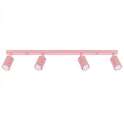 Sollux Lighting Karbon Deckenlampe 3x10 W rosa SL.1937