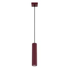Sollux Lighting Karbon Pendelleuchte 1x10 W burgund SL.1918