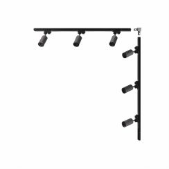 Zuma Line Black Schienensystem-Set mit Strahlern 6x35 W schwarz 3562