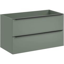 Comad Sombra Green Badschrank 100x46x57 cm Unterschrank hängend grün SOMBRA GREEN 82-100-46-2S