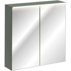 Comad Sombra Green Badschrank 80x19x78 cm Spiegelschrank grün GREEN UN 84-80-2D