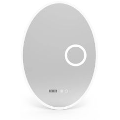 LaVita Otus Spiegel 70x50 cm oval mit Beleuchtung mit Spiegelheizung 5900378341055