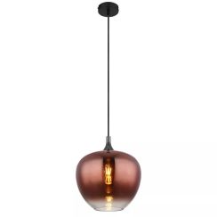 Globo Lighting Maxy Pendelleuchte 1x60 W schwarz 15548H1G