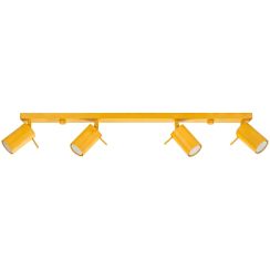 Sollux Lighting Ring Deckenlampe 4x10 W gelb SL.2187