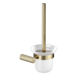 Cersanit Zen Toilettenbürstengarnitur zum Aufhängen gold S1001-140