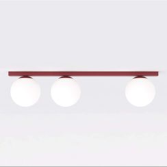 Emibig Fit Deckenlampe 3x10 W rot 1713/3