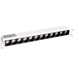 MaxLight X-Line Deckenlampe x15 W weiß-schwarz H0138