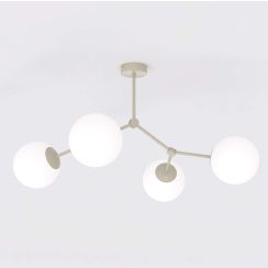 Emibig Space Deckenlampe 4x10 W beige 1703/4