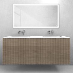 Set Badschrank Oltens Lun Rilla 60039060, Waschbecken Oltens Stila 40206000