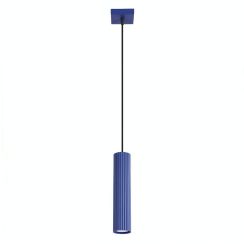 Sollux Lighting Karbon Pendelleuchte 1x10 W blau SL.2311