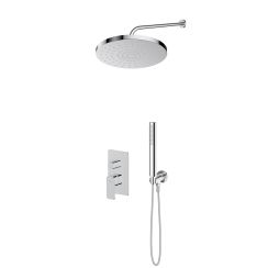 Set Badewannen- und Duscharmatur Oltens Hadsel 34108100, Kopfbrause Oltens Alvo 37011100, 39400100, 37102100, 39304100, 37200100