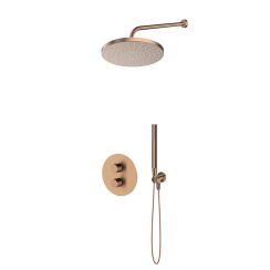 Set Badewannen- und Duscharmatur Oltens Katla 34600610, Kopfbrause Oltens Pluva 37010610, 39402610, 39304610, 37102610, 37200610