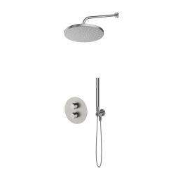 Set Badewannen- und Duscharmatur Oltens Katla 34600910, Kopfbrause Oltens Pluva 37010910, 39402910, 39304910, 37102910, 37200910