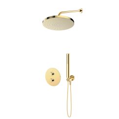 Set Badewannen- und Duscharmatur Oltens Katla 34600800, Kopfbrause Oltens Alvo 37011800, 39400800, 39304800, 37102800, 37200800