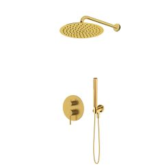 Set Badewannen- und Duscharmatur Oltens Molle 34113810, Kopfbrause Oltens Vindel 37006810, 39402810, 39305810, 37106810, 37203800