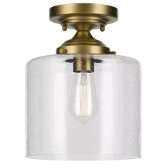 Elstead Lighting Winslow Deckenlampe 1x W messing-transparent KL-WINSLOW-SF-NBR