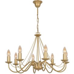 Kaja Bartez Pendelleuchte x10 W gold KZ-3992