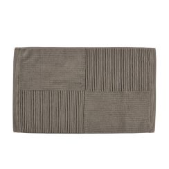 Zone Denmark Classic Badteppich 80x50 cm rechteckig grau-braun 34974