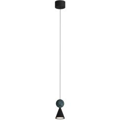 MaxLight Bingo Pendelleuchte 1x11 W schwarz P0682