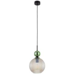 TK Lighting Sophia Green Cognac Pendelleuchte 1x15 W schwarz-grün 10930