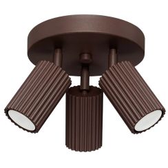 Sollux Lighting Karbon Decke 3x10 W braun SL.2374
