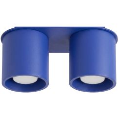 Sollux Lighting Orbis Deckenlampe 2x10 W blau SL.2100