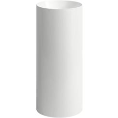 Laufen Volta Waschbecken 40x40 cm rund Freistehend weiß glanz H8118700001121